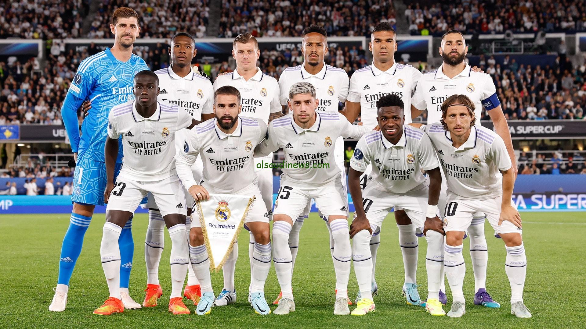 بالأسماء real madrid .. تشكيلة ريال مدريد امام اتلانتا اليوم 14/8/2024 في كأس السوبر الأوروبي