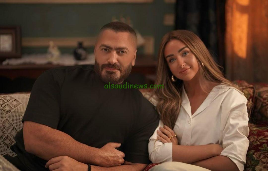 صدمة بسمة وفهمي.. حقيقة زواج تامر حسني وهنا الزاهد بعد فيديو الخطوبة في شارع شبرا