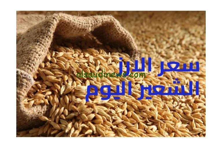 حبة رفيعه وعريضة بكام.. سعر طن الارز الشعير اليوم 20 اغسطس 2024 فى جميع الاسواق المحلية والمتاجر