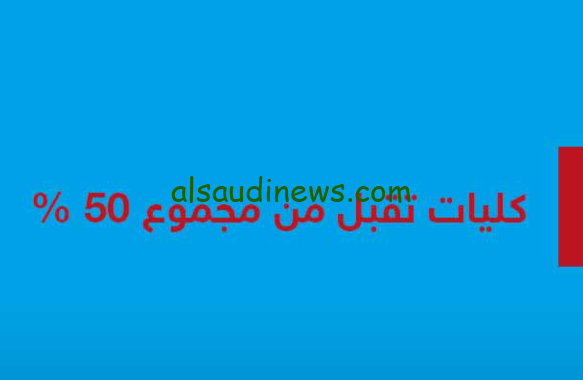 تعرف علي .. كليات تقبل من مجموع 50% لطلاب المرحلة الثالثة 2024\2025 للشعبة العلمية والأدبية
