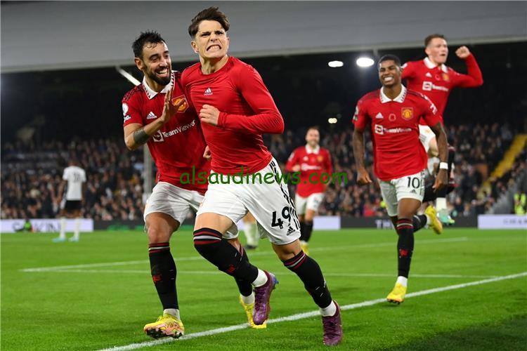 ملخص ونتيجة مباراة مانشستر يونايتد وفولهام اليوم يلا شوت تويتر twitter matches افتتاح الدوري الانجليزي