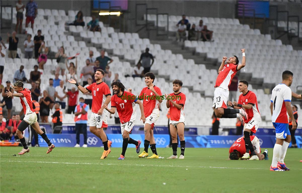 اهداف ونتيجة مباراة مصر وفرنسا اليوم يلا شوت نصف نهائي أولمبياد باريس 2024
