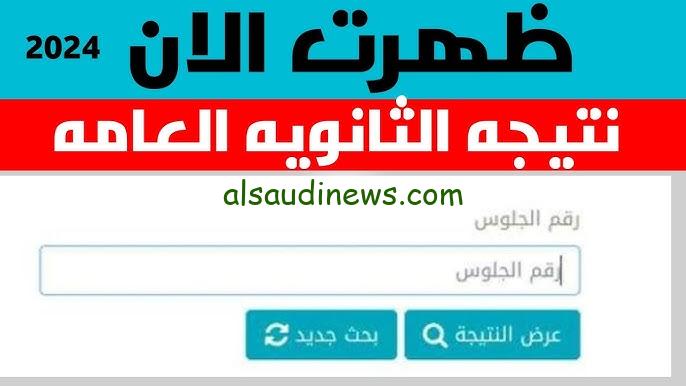 ” ظهرت ناو thanwya.com ” رابط بوابة الثانوية العامة للنتائج 2024 نتيجة الصف الثالث الثانوي بالاسم ورقم الجلوس موقع نذاكر نت