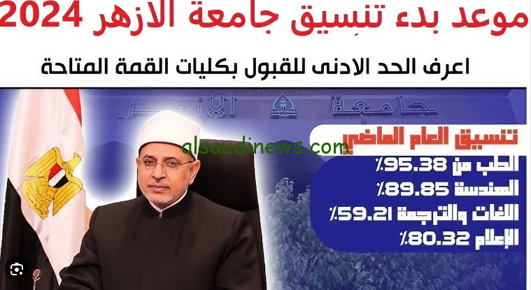 ” الكليات المتاحه ” تنسيق الازهر 2025 – 2024 علمي pdf للكليات الطب والهندسة ورابط موقع التنسيق tansik.digital.gov.egapplication