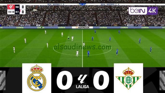الريال ينتصر.. نتيجه مباراة ريال مدريد وبيتيس الآن عبر beIN Twitter 3HD مجاناً