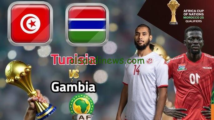الساعة كام؟ .. موعد مباراة منتخب تونس وجامبيا اليوم فى تصفيات كأس امم افريقيا 2024 والقنوات الناقلة
