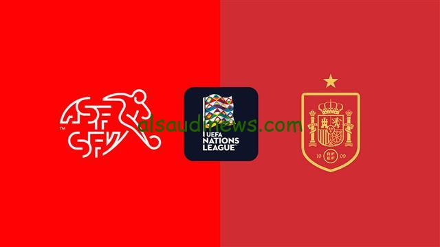 القنوات المفتوحة الناقلة لمباراة اسبانيا وسويسرا اليوم 8\9\2024 في دوري أمم أوروبا