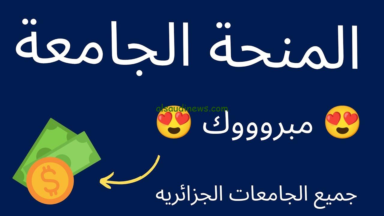 قدم واستفيد.. التسجيل في المنحة الجامعية في الجزائر 2024-2025 والشروط المطلوبة
