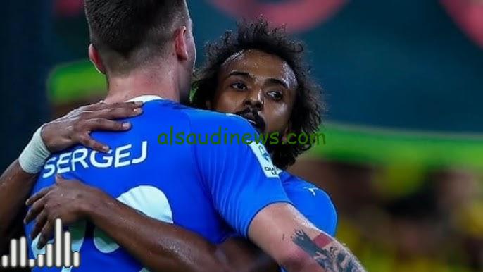 فوز الزعيم .. ملخص ونتيجة مباراة الهلال والاتحاد السعودي اليوم تويتر في الدوري السعودي