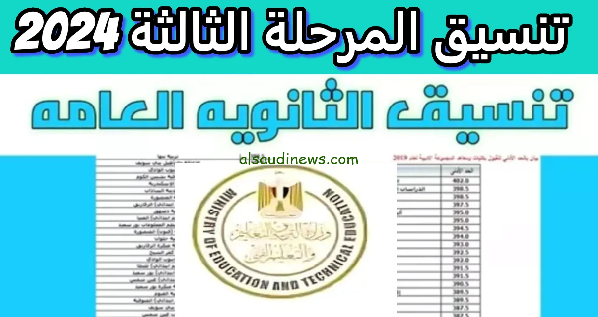 لحد 50% .. تنسيق المرحلة الثالثة 2024 أدبي وعلمي الكليات المُتاحة وخطوات تسجيل الرغبات