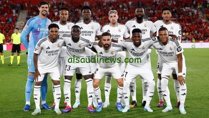 تشكيلة ريال مدريد امام اسبانيول اليوم السبت 21 سبتمبر 2024 في الدوري الاسباني