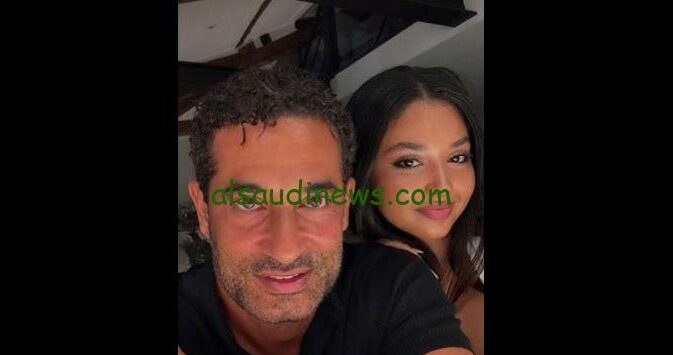 صور ابنة عمرو سعد والاحتفال بعيد الميلاد في ظهور نادر لها