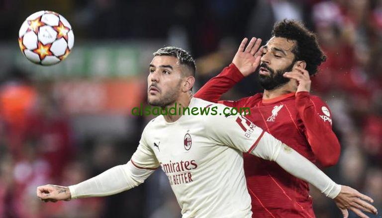 ماتش ليفربول اليوم .. جميع القنوات المفتوحة الناقلة لمباراة ليفربول وميلان اليوم في دوري أبطال أوروبا