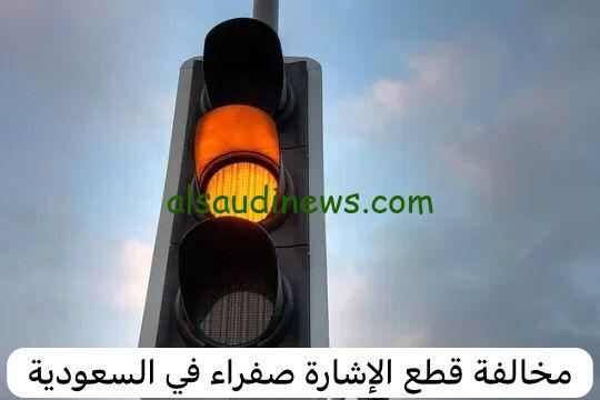 ” جبنالك الحل لحد عندك” كيف أستعلم عن مخالفة قطع الإشارة الصفراء ساهر