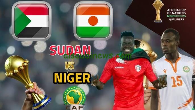 ملخص ونتيجة مباراة السودان والنيجر اليوم تويتر القنوات الناقلة