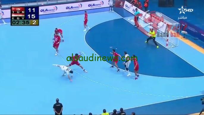 ملخص ونتيجة مباراة مصر وتونس كرة اليد اليوم يلا شوت نهائي كأس الأمم الأفريقية