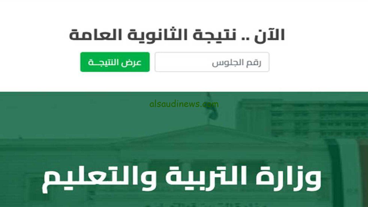 نتيجة الملاحق natiga.nezakr موقع نذاكر نتيجة الثانوية العامة الدور الثاني 2024 بالاسم ورقم الجلوس