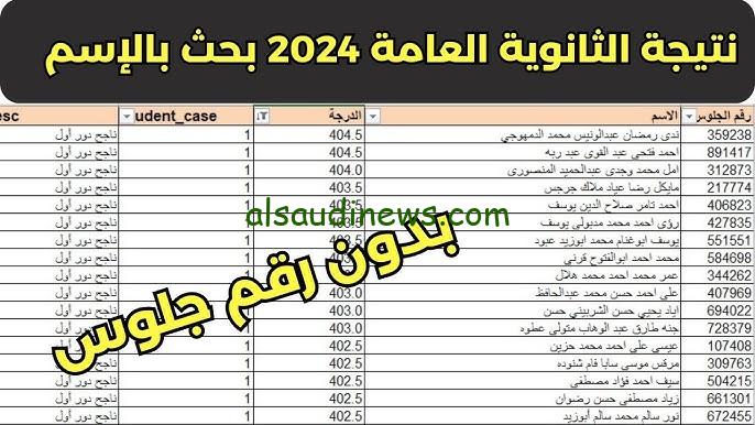 نتيجة ملاحق الثانوية العامة 2024 || طريقة الاستعلام علي نتيجة ملاحق 3 ثانوي بالاسم ورقم الجلوس موقع نتيجتك