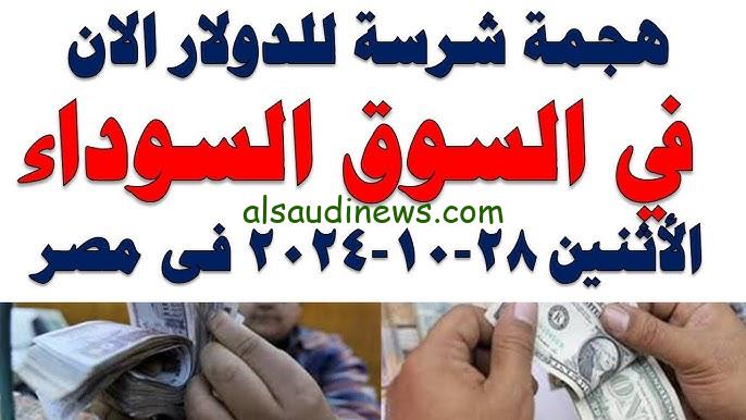 “الدولار هيوصل للخمسين” أسعار العملات اليوم الاثنين 28 / 10 / 2024 في السوق السوداء مقابل الجنيه المصري