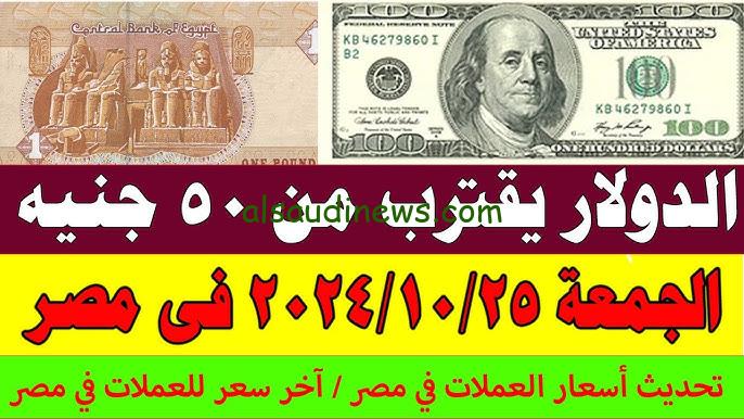 أسعار العملات في السوق السوداء اليوم الجمعة 25/10/2024 مقابل الجنيه المصري