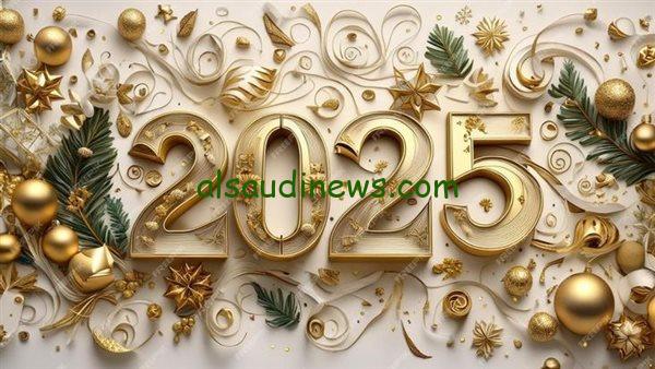 “Happy New Year” اجمل رسائل تهنئة رأس السنة الميلادية 2025