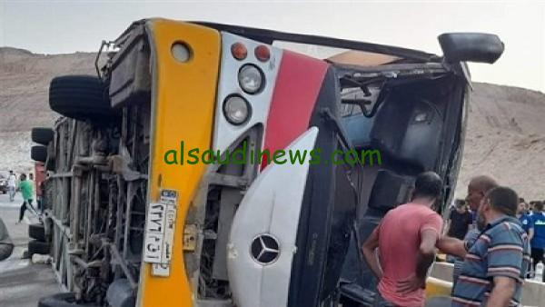 اسماء المتوفين في حادث الجلاله اليوم وتفاصيل أسباب الحادثة وأسماء المصابين