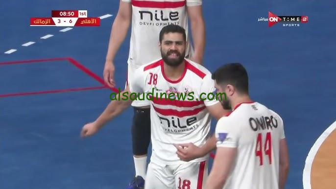 فوز احمر .. ملخص ونتيجة مباراة الأهلي والزمالك كرة اليد اليوم تويتر والقنوات الناقلة لها مجانا