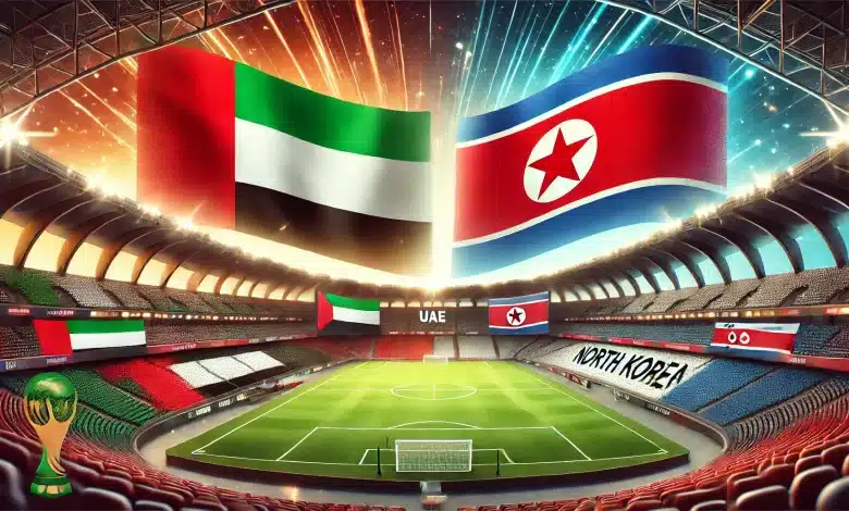 موعد مباراة الإمارات أمام كوريا الشمالية في تصفيات كأس العالم 2026 والقنوات الناقلة