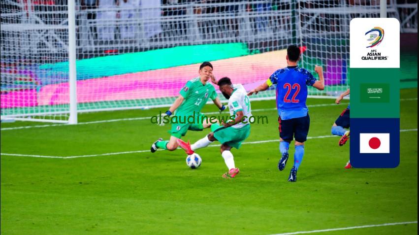 هزيمة “السعودية ضد اليابان” .. نتيجة مباراة السعودية واليابان اليوم تويتر في تصفيات كأس العالم