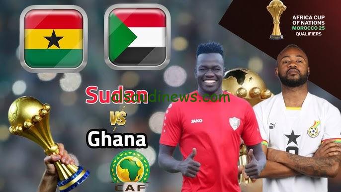 موعد مباراة السودان وغانا في تصفيات أمم أفريقيا 2025 والقنوات الناقلة