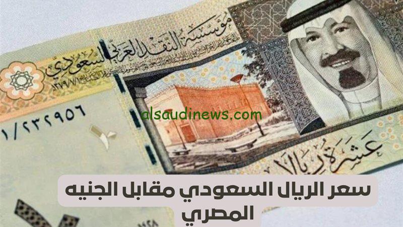 كام سعر الريال السعودي اليوم في بنك مصر؟ .. سعر الريال السعودي امام الجنية المصري فى جميع البنوك والسوق السوداء
