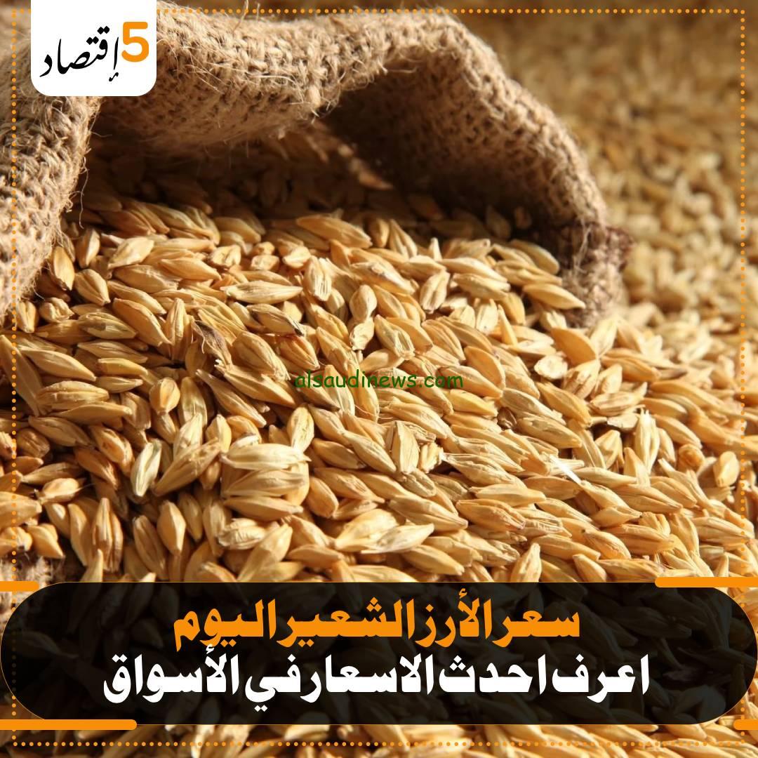 ” اخر تحديث ” سعر طن الأرز الشعير اليوم الخميس 10 اكتوبر 2024 للمستهلك في الاسواق