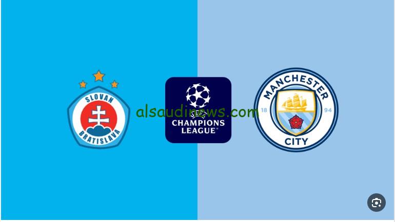 رباعية السيتي.. نتيجة مباراة مانشستر سيتي وسلوفان براتيسلافيا اليوم تويتر في دوري أبطال أوروبا