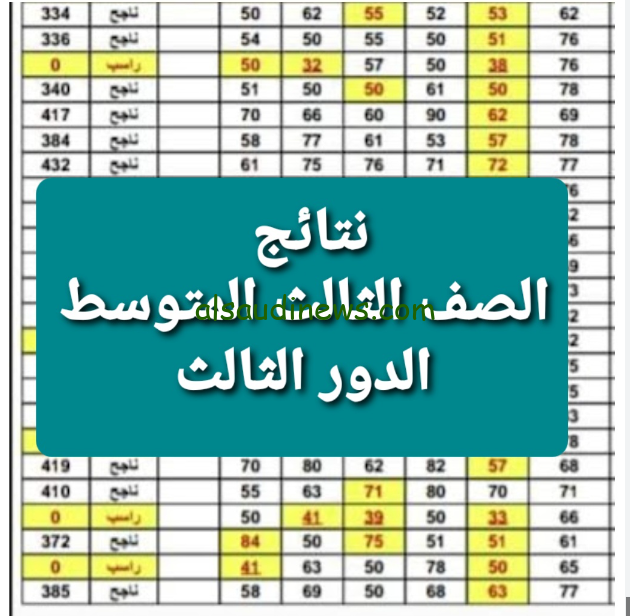 رابط results.mlazemna.com 2024 نتائج ثالث متوسط الدور الثالث 2024 بالعراق عبر موقع نتائجنا بالاسم والرقم الامتحاني