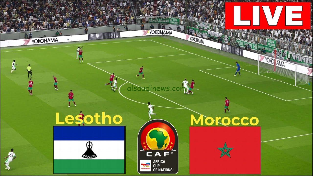 ملخص ونتيجة مباراة المغرب وليسوتو اليوم يلا شوت تويتر في تصفيات أمم أفريقيا