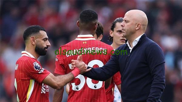 تشكيلة ليفربول اليوم امام استون فيلا فى الدورى الانجليزي الممتاز 2024 وما القنوات الناقلة والمعلق