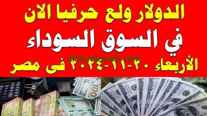 ” الورقة الخضراء ترتفع من جديد ” سعر الدولار اليوم في السوق السوداء الأربعاء 20 نوفمبر 2024 مقابل الجنية مصري وفقا لأخر تبادلات
