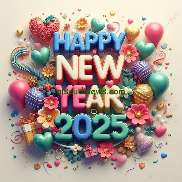 ” happy new year ” عبارات تهنئة السنة الميلادية الجديدة 2025 وأجمل صور للعام الجديد