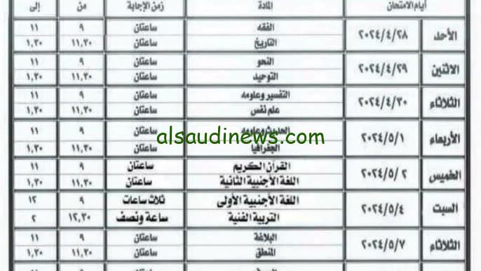 Now وزارة التربية والتعليم تعلن … موعد امتحانات الترم الاول 2024/2025 في مصر لجميع المراحل الدراسية