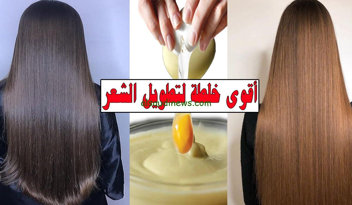 ” شعر كثيف وصحي ولامع ” أقوى الوصفات الطبيعية لتطويل الشعر وتكثيفه خلال شهر واحد فقط