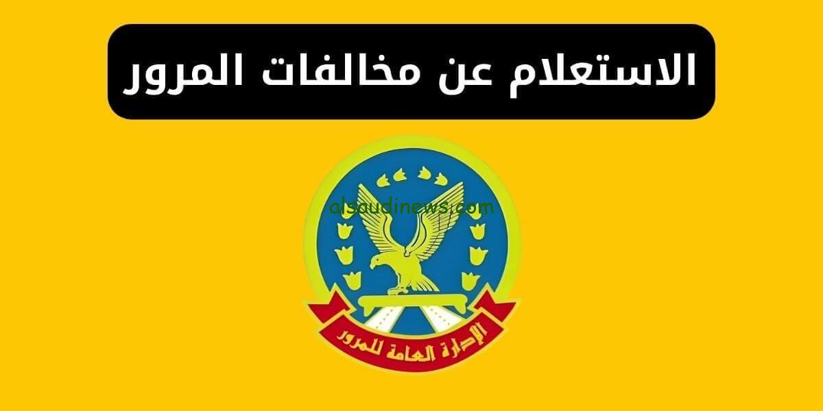 بطريقة سهلة اونلاين.. الاستعلام عن مخالفات المرور فى مصر مجاناً برقم اللوحة عبر موقع النيابة العامة