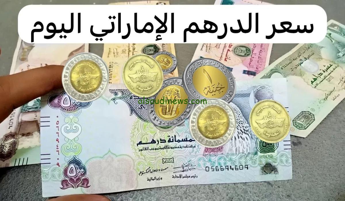 حوِّل 100 جنيه يساوي كم درهم فى السوق السوداء ؟.. سعر الدرهم الاماراتى اليوم امام الجنية المصري فى كافة البنوك