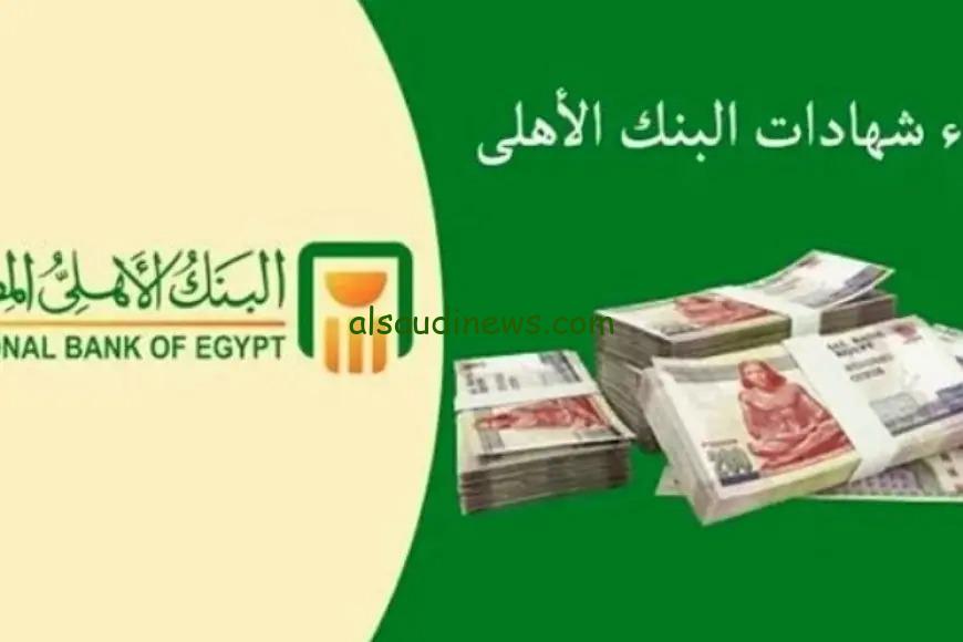 افضل شهادات البنك الاهلى المصري 2025 ادخار باعلى عائد بين البنوك فى مصر وكيفية شراء الشهادة