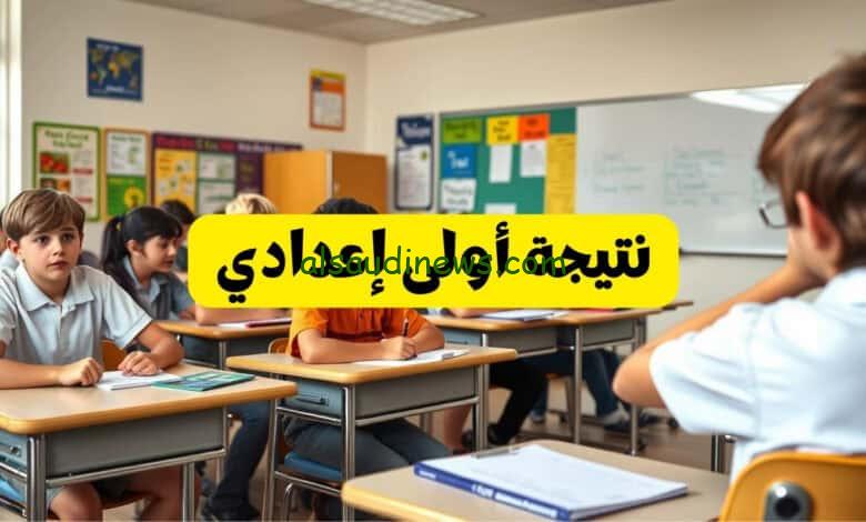 بالاسم ورقم الجلوس.. إعلان نتيجة الصف الأول الإعدادي 2025 من خلال الموقع eduserv.cairo.gov.eg