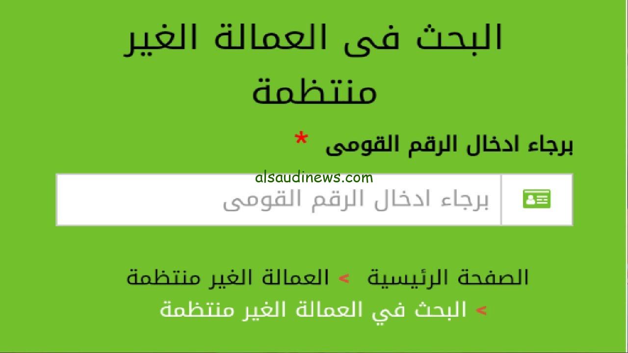 خطوات التسجيل وصرف منحة العمالة غير المنتظمة لعام 2025 من خلال الموقع الرسمي لوزارة العمل عبر manpower