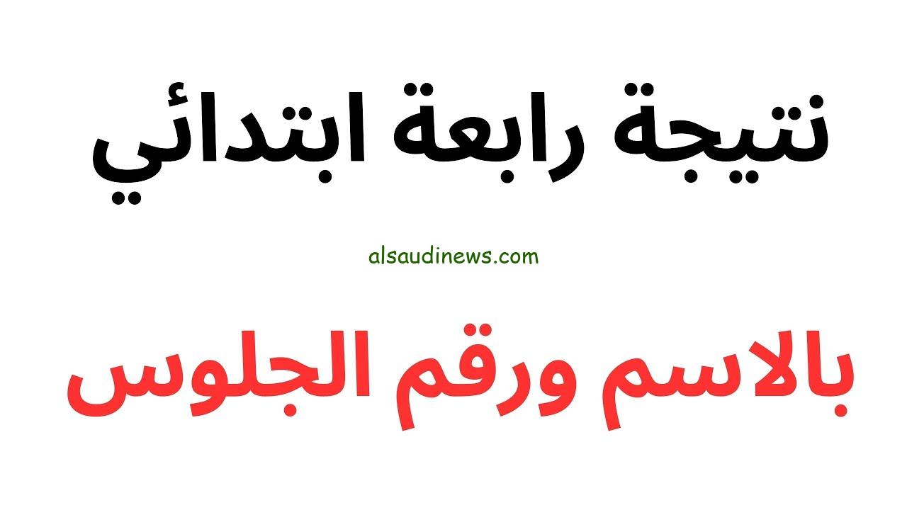 موعد ظهور نتيجة الصف الرابع الابتدائي 2025 برقم الجلوس عبر الموقع الرسمي eduserv.cairo.gov.eg
