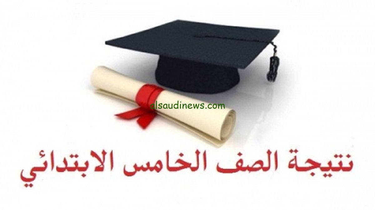 رابط نتيجة تقييم الصف الخامس الابتدائي 2025 بالاسم ورقم الجلوس