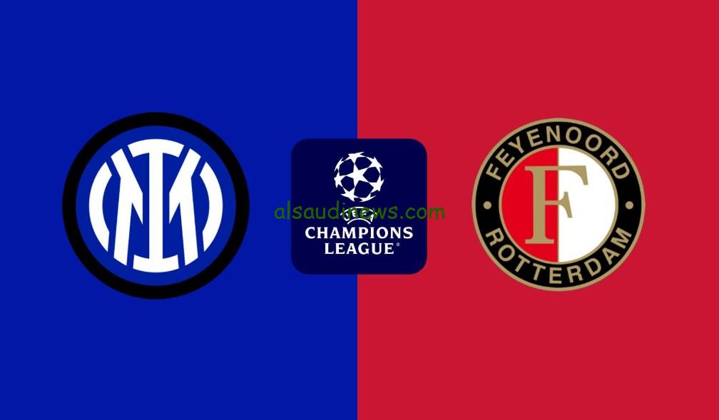تأهل “الإنتر ضد فيينورد” 2-1 .. نتيجة مباراة انتر ميلان وفينورد اليوم تويتر إياب دوري أبطال أوروبا