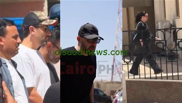 نجوم الفن يقدمون العزاء لأسرة الفنان الراحل سليمان عيد، وكريم محمود عبد العزيز في مقدمتهم