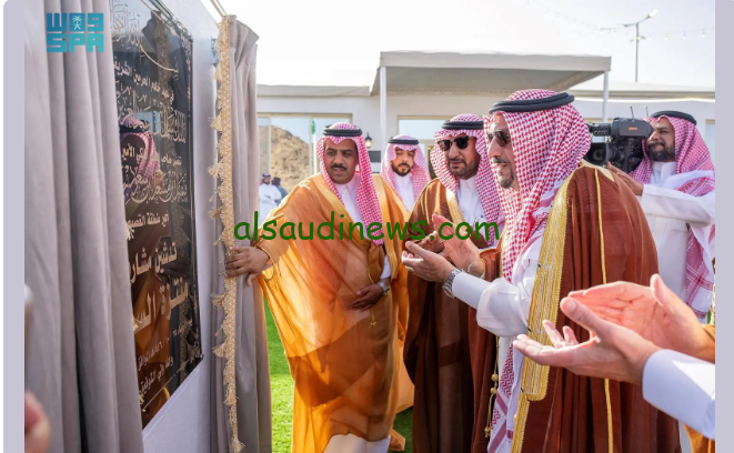 أمير منطقة القصيم يطلق مشاريع بلدية جديدة في النبهانية بتكلفة تفوق 6 ملايين ريال